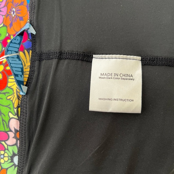 Hip & Fun Fulbelle Pickleball Tennis Skort 70’s Floral Pockets Size Large - Picture 11 of 12